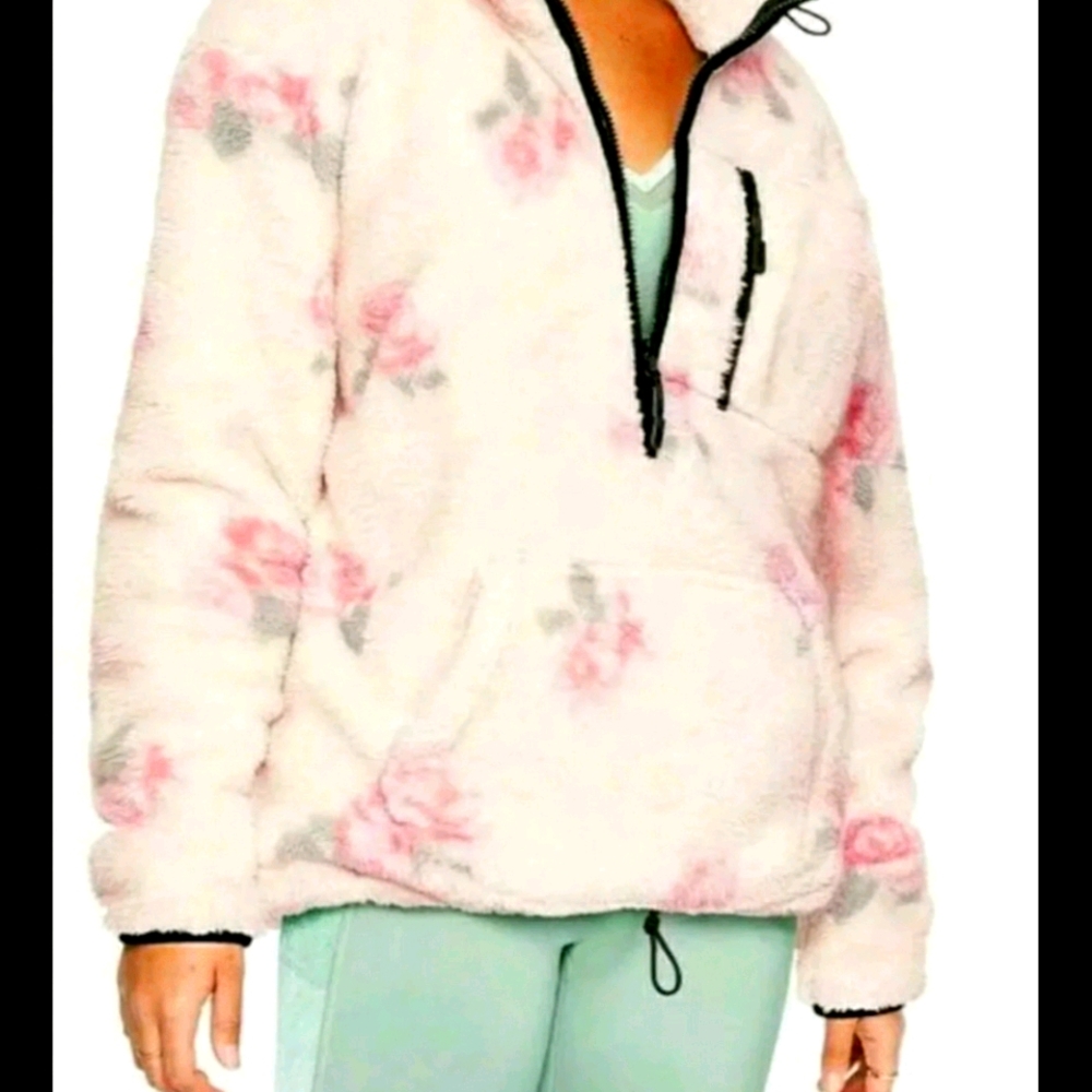 Victoria secret fuzzy pullover BN